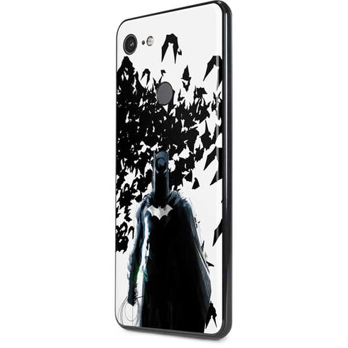 DC Comics Batman Holding batarang Art Google Pixel 3 XL Skin